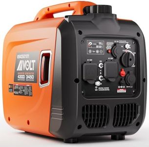 AIVOLT Inverter Generator 4300W Gas Powered Portable Generator Super Quiet Outdoor Generator RV Ready for Camping Tools and Home Use, EPA Compliant