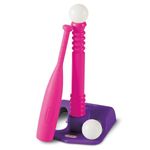 Little Tikes TotSports T-Ball Set- Pink/Purple, 2 Balls