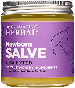 Newborn Salve, Baby Salve, Allover Baby Ointment, Baby Eczema, Baby Acne, Baby Butt Cream, Diaper Balm, EWG Verified Baby Care, Natural Paraben Free with Calendula, Cradle Cap, Ora's Amazing Herbal