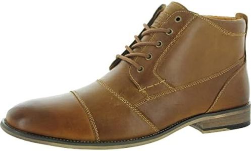 Steve Madden Men's JABBER Boot, Dark Tan, 10.5