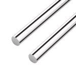 10mm x 410mm 304 Stainless Steel Solid Round Rod for， Metric Metal Solid Shaft Rods， for DIY Craft - CNC -2pcs