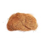 Natural Coconut Fiber Nesting Material/Bright Adult Coco Fiber Nesting Material For Birds For Making Nest, Laying Eggs Breeding As Natural Nest.100Gm