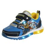 Nickelodeon Boy's Paw Patrol Sneaker (Toddler/Little Kid), Yellow/Blue, 9 Toddler