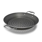 HexClad Hybrid Nonstick BBQ Grill Pan, Dishwasher-Friendly, BBQ and Oven-Safe Up to 900°F