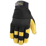 Wells Lamont Men's 3-Pack X-Large HydraHyde Leather Work Gloves