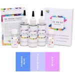 Kadam Tie Dye Kit-Breeze| Skin Friendly Tie and Dye kit with Tie Dye Colour Bottle, Dye Activator & Colour Fixative | Cold Fabric Dyeing Tie Dye Colours for Kids and Adults