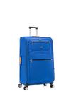 Skylark 32" Extra Large Suitcase Super Lightweight Expandable 4 Wheel Spinner 3-Digit Combination Lock Soft Shell Luggage Check in for 30kg