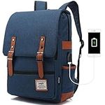 HASAGEI Backpack Vintage Unisex Rucksack Daypack Casual School Travel Laptop Tablet Bags