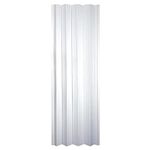 LTL Home Products Homestyle HSP3680FW Plaza Interior Accordion Folding Door, 36" x 80", Frost White