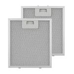 Klarstein Aluminium Grease Filter - Dimensions: 23 x 26 cm (LxW), Weight: 145 g, Replacement Filter, Spare Filter, for Klarstein Cooker Extractor Hoods, Delivered as a Set of Two, Accessories