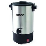 Nesco American Harvest CU-25 25 Cup Coffee Urn, Stainless Steel/Black