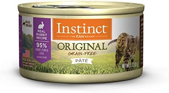 Instinct Original Pate Wet Cat Food, Grain Free Recipe - Real Rabbit, 3 oz. Cans (Pack of 24)