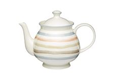 KitchenCraft 6 Cup Ceramic Teapot, Classic Collection, Vintage Style, 1.4L (2.5 pts), Cream