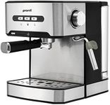 Pronti 1.6L Automatic Coffee Espresso Machine featuring a powerful steam frother for barista-quality drinks. Perfect for home or office use