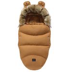 Gorger Pram Footmuffs Universal Winter Warm Waterproof Windproof Outdoor Baby Bunting Bags Suitable for Pushchairs, Strollers, Prams, Buggy, Car Seat, Baby Bed