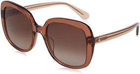 Kate Spade Unisex Wenona/G/S Sunglasses, brown, 56