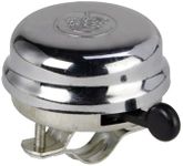 Fischer Unisex Chrome Bicycle Bell, Silver/Chrome, One Size EU