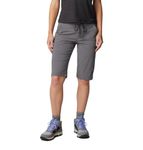 Columbia Women's Plus-Size Anytime Outdoor Long Short, Water & Stain Repellent Shorts, City Grey, 24W X 13