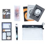 Grupo Erik Disney Stationery Set - The Nightmare Before Christmas | Disney Pencil Case With A6 Notebooks, Pen, Highlighter Set, Sticky Notes, Paper Clips | Nightmare Before Christmas Gifts