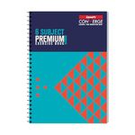 Luxor 6 Subject Spiral Premium Exercise Notebook, Single Ruled - (21cm x 29.7cm), 300 Pages