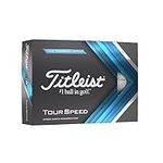 TITLEIST Tour Speed Golf Ball, White, One Size