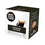 NESCAFE Dolce Gusto Espresso Intenso Coffee Pods - total of 48 Espresso Intenso Coffee pods - Coffee Intensity 7 - Medium Roast Coffee with Velvety Crema (3 Packs)