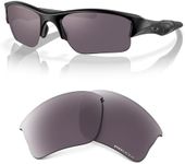 Oakley Flak Jacket XLJ OO9009 Polarized Replacement Lenses Bundle, Daily