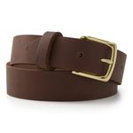 Huckberry Flint and Tinder Made in USA 365 Belt, Dark Brown, 30