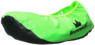 Brunswick Bowling Products Shoe Shield Shoe Covers- Neon S/M, Green, Small/Medium