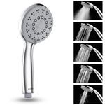 ALTON SHR22355 ABS, 4-INCH, 5-Function Hand Shower Only, Chrome Finish