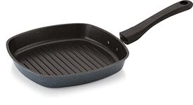 Tosaa Square Grill Pan, Black/Red (22cmx22cm) - Aluminium