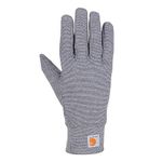 Carhartt Men's Heavyweight Force Liner Glove Cold Weather, Shadow Heather, Large