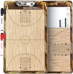 GoSports Basketball Coaches Boards - 2 Sided Premium Dry Erase Clipboards