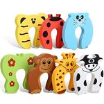 Door Finger Pinch Guards, 7 Pack Foam Safety Door Guard Baby Proof Door Slam Stopper, Prevent Child Finger Pinch Injuries,Slamming Door,Child or Pet from Getting Locked in Room