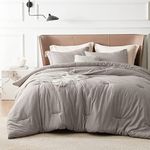 Bedsure Queen Comforter Set - Linen