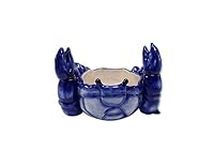 Blue Sky Ceramic Crab Butter Bowl, 