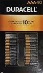 Duracell AAA Batteries, 40 Count