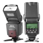 Meike MK430 TTL LCD Flash Speedlite Compatible with Canon DSLR Camera EOS 70D 77D 80D Rebel T7i T6i T6s T6 T5i T5 T4i T3i SL2 and with Standard Hot Shoe Stand