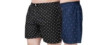 ARBB Cotton Blend Soft Comfortable & Breathable Printed Regular Shorts/Boxer for Men - Pack of 2 (MCT BA-NM_XL)