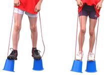 First-Play Stilts Game, Blue,Small