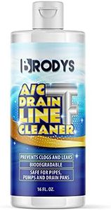 Brodys A/C HVAC AC Drain Line Cleaner, 16oz Bottle, 2 Month Supply