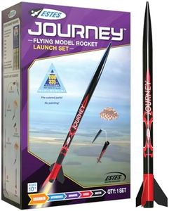 Estes 1441 Journey Launch Set, Beginner Rocket Model Kit for Ages 10+, Includes Launch Pad, Controller, and Parachute