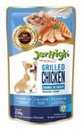 JerHigh Chicken Grilled in Gravy Wet Dog Food for All Life Stages - 120 g (Pack of 12)