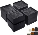 ANNKUT Bed Risers 3 inch Heavy Duty
