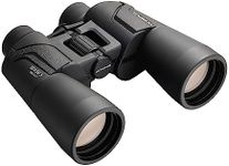 Olympus Binocular 10x50 S - Ideal for Nature Observation, Wildlife, Birdwatching, Sports, Concerts , Black