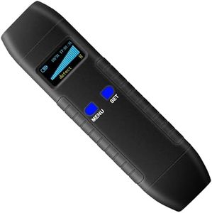 CHIRSMIP Camera Detectors, GPS Tracker Detector for Car Listening Device Detector, RF Bug Detector Electronic Sweeper Hidden Camera Finder Safety Protectors for Travel