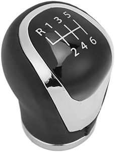Akozon Pomello del Cambio, Pomello della Leva del Cambio a 6 Marce Sostituzione Manuale della Testa del Cambio Dell'Auto per Qashqai J11 X-Trail T32 2016-2017