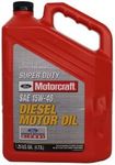 Ford Genuine XO-15W40-5QSD SAE 15W-40 Super Duty Diesel Motor Oil - 5 Quart Jug