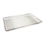 TrueCraftware – 16" x 26” Rectangular Wire Pastry Basket, Bagel / Pastry Basket, Nickel Plated