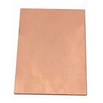 SOFIALXC 99.9% Pure Copper Sheet Metal Plate Material 100x150mm-Thickness: 4mm